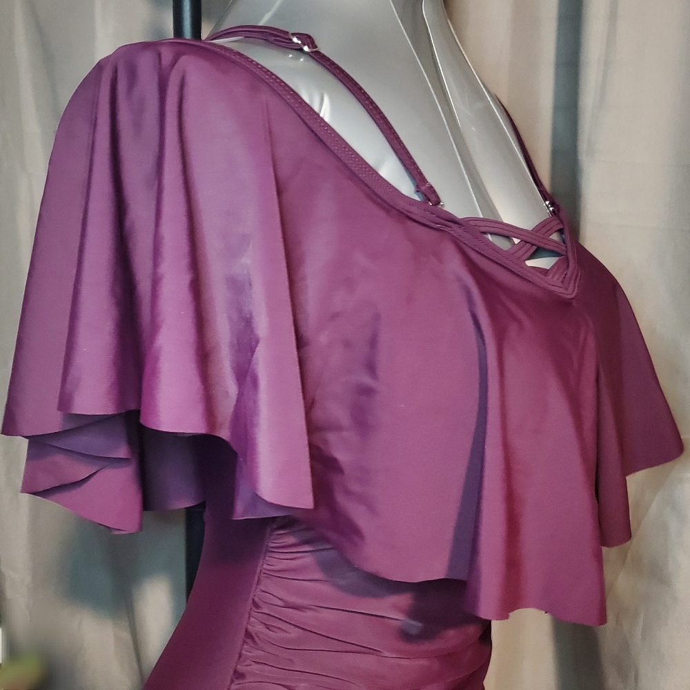 Holipick Ruffle Top Bathing Suit - Picture 11 of 14
